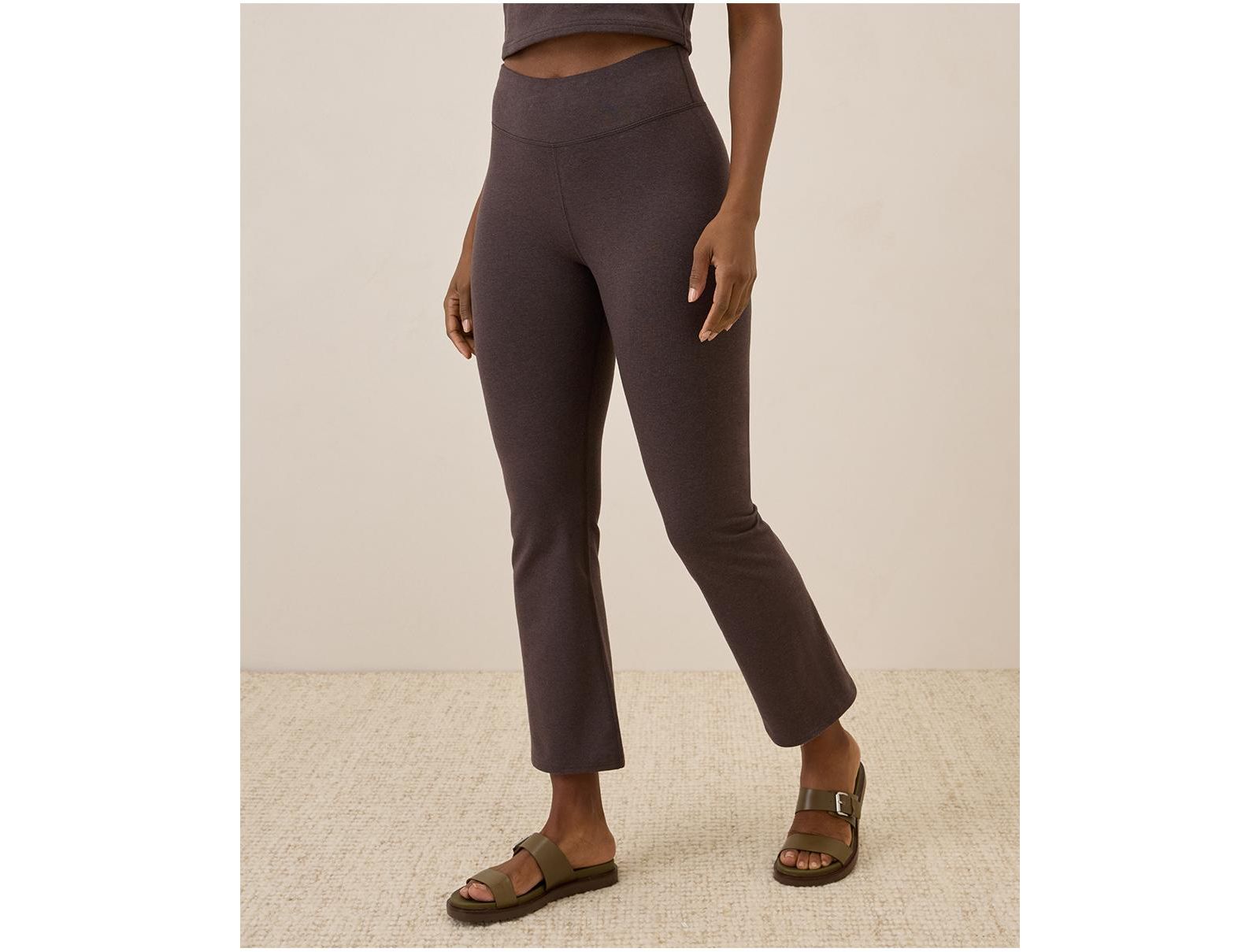 Pact Women Cotton On the Go-To Cropped Bootcut Legging