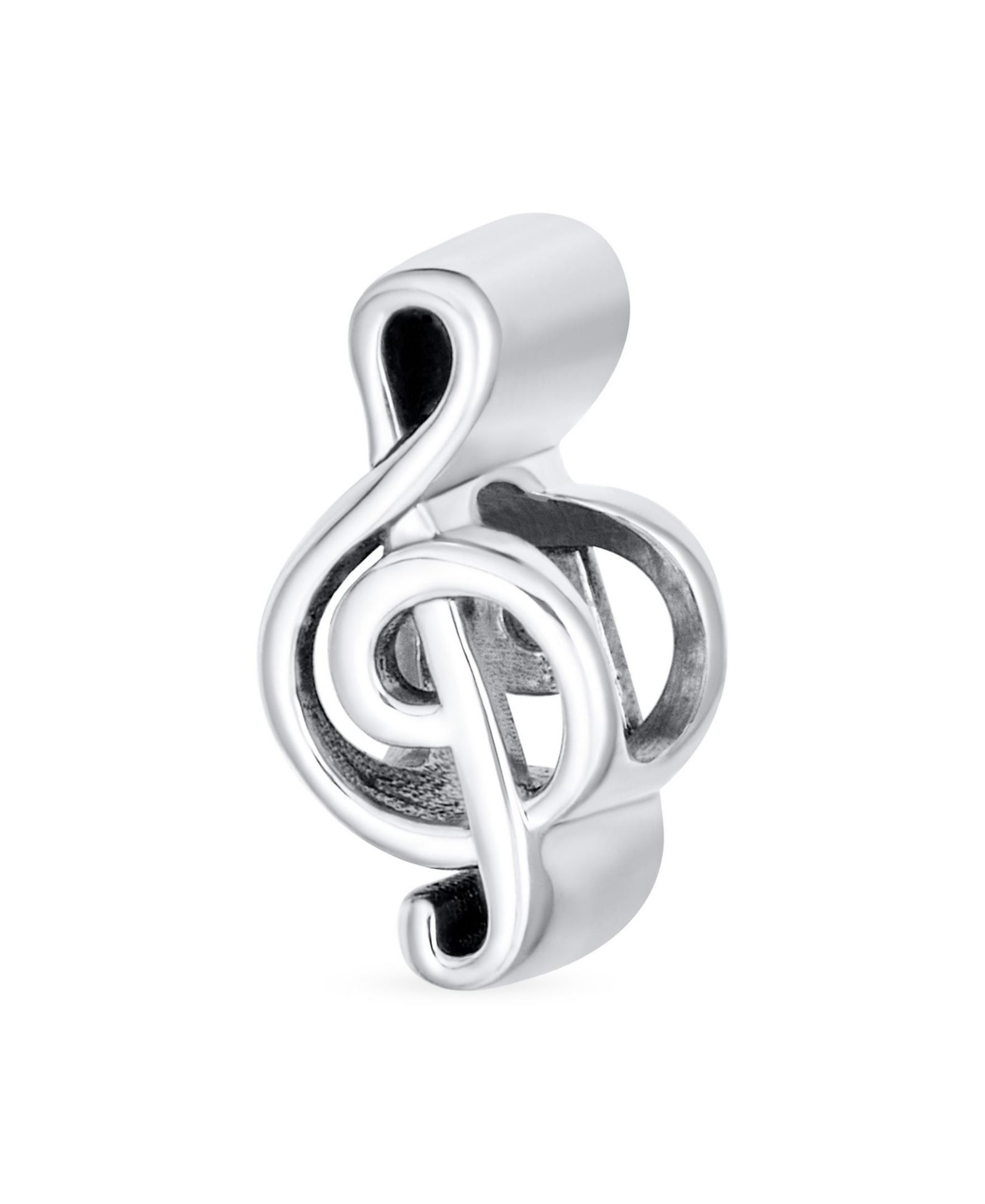 Bling Jewelry серебряная подвеска в виде музыкальных нот для браслета