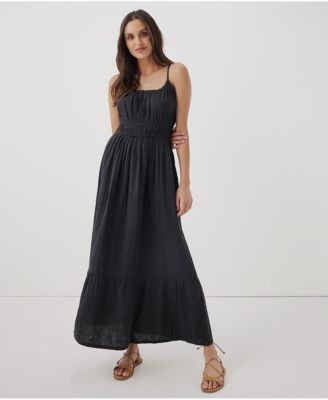 Женское платье-макси Pact Women's Organic Cotton Coastal Double Gauze Cami