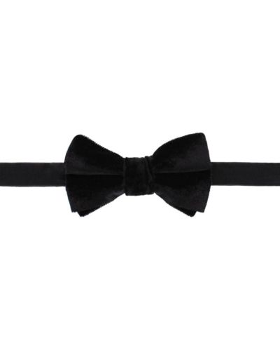 Мужской галстук-бабочка TRAFALGAR Poirot Velvet Solid Colored