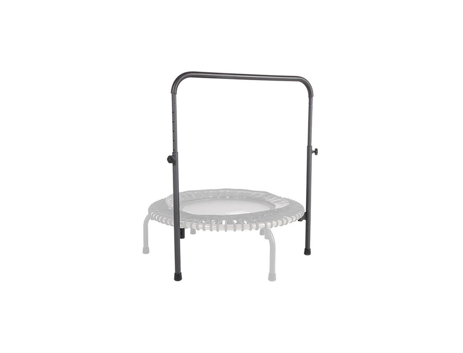 JumpSport Handle Bar Accessory for Arched Leg Fitness Trampolines | Black | Adjustable Height Settings | Trampoline Not Included