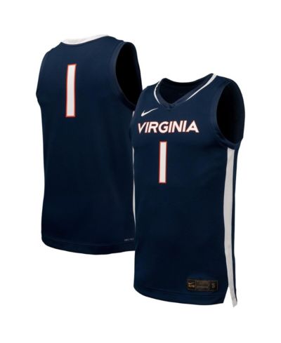 Nike Мужская джерси баскетбольная реплика Virginia Cavaliers Navy