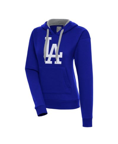 Antigua Женский худи pullover Royal Los Angeles Dodgers Victory