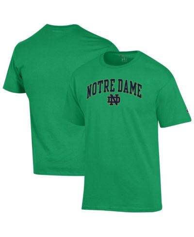 Champion Men's Green Notre Dame Fighting Irish Arch Over Logo T-Shirt