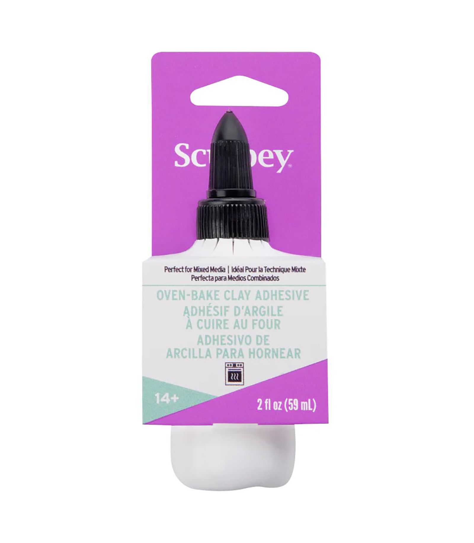 Oven-Bake Clay Adhesive - 2oz