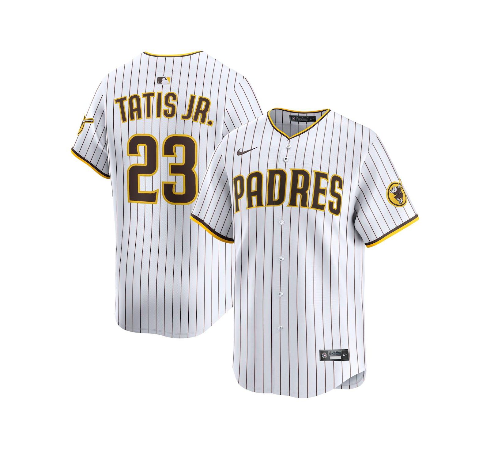 Мужская джерси Nike White San Diego Padres Alternate Limited Player Fernando Tatis Jr.