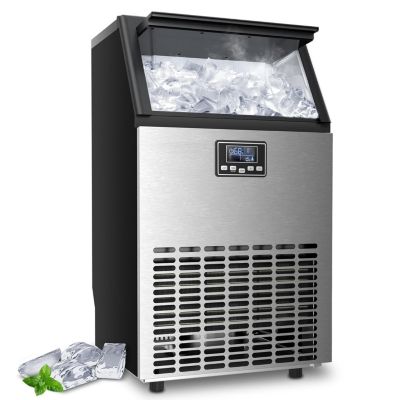 COWSAR 100-Lb./Day Commercial Ice Maker, Crescent Ice