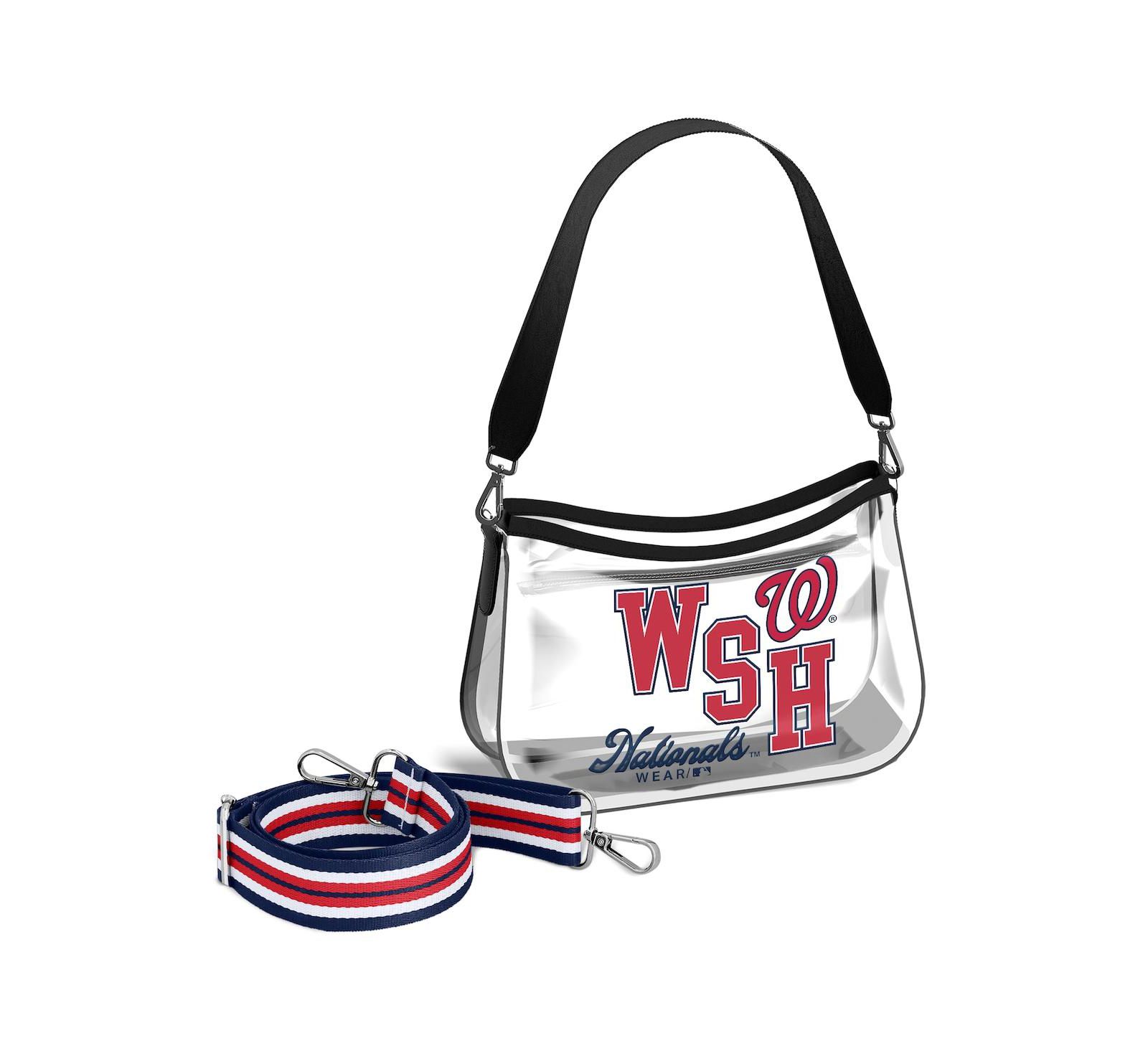 WEAR by Erin Andrews прозрачная мини-сумка для стадиона Washington Nationals