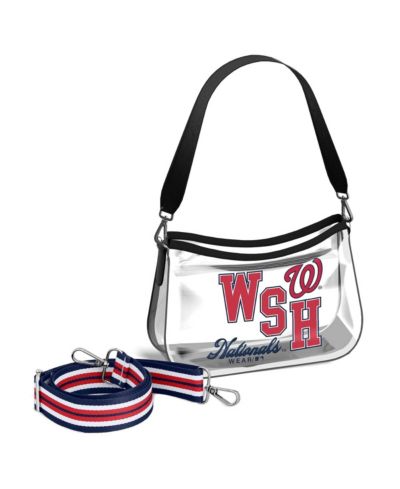 WEAR by Erin Andrews прозрачная мини-сумка для стадиона Washington Nationals