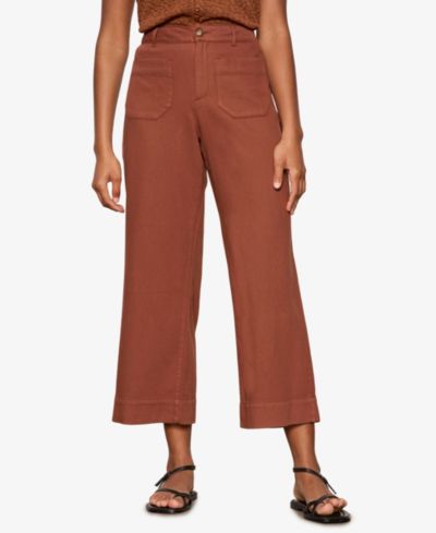 Sanctuary Women's Soft Marine Cotton Cropped Pants