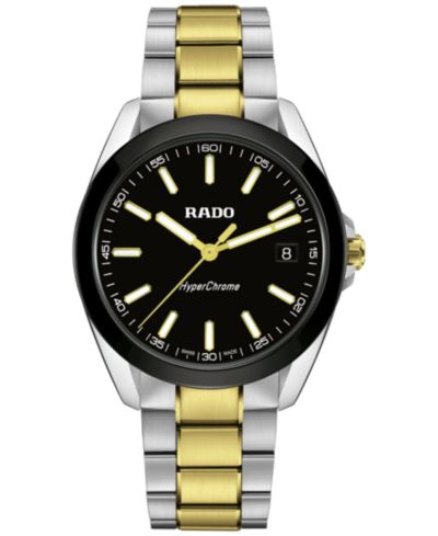 Rado Мужские часы HyperChrome Two-Tone Stainless Steel 42mm