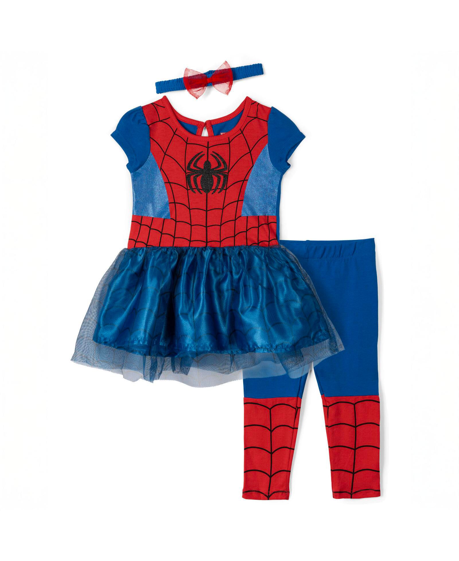 Комплект из 3 предметов Avengers Marvel Captain America Spider-Man для новорожденных