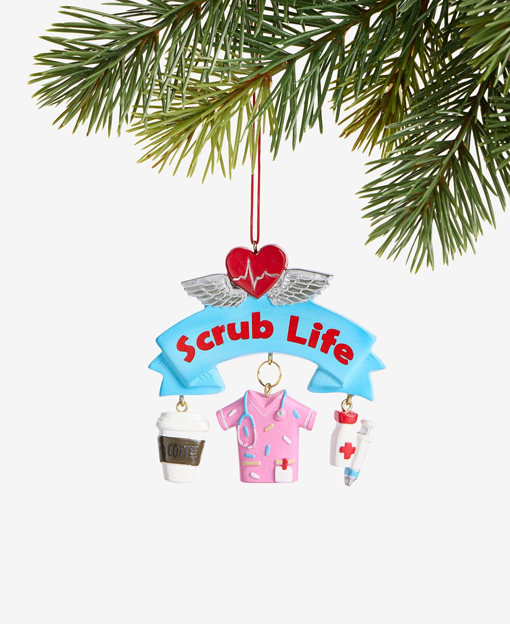 Украшение Holiday Lane Eclectic Charm Scrub Life Nurse Ornament