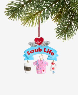 Украшение Holiday Lane Eclectic Charm Scrub Life Nurse Ornament