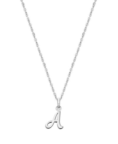 Tiny Blessings Sterling Silver Initial Necklace