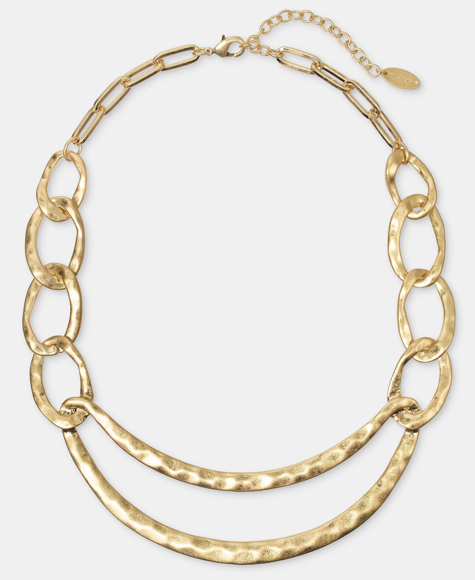 Ожерелье Style & Co Hammered Link, 16" + 3" extender