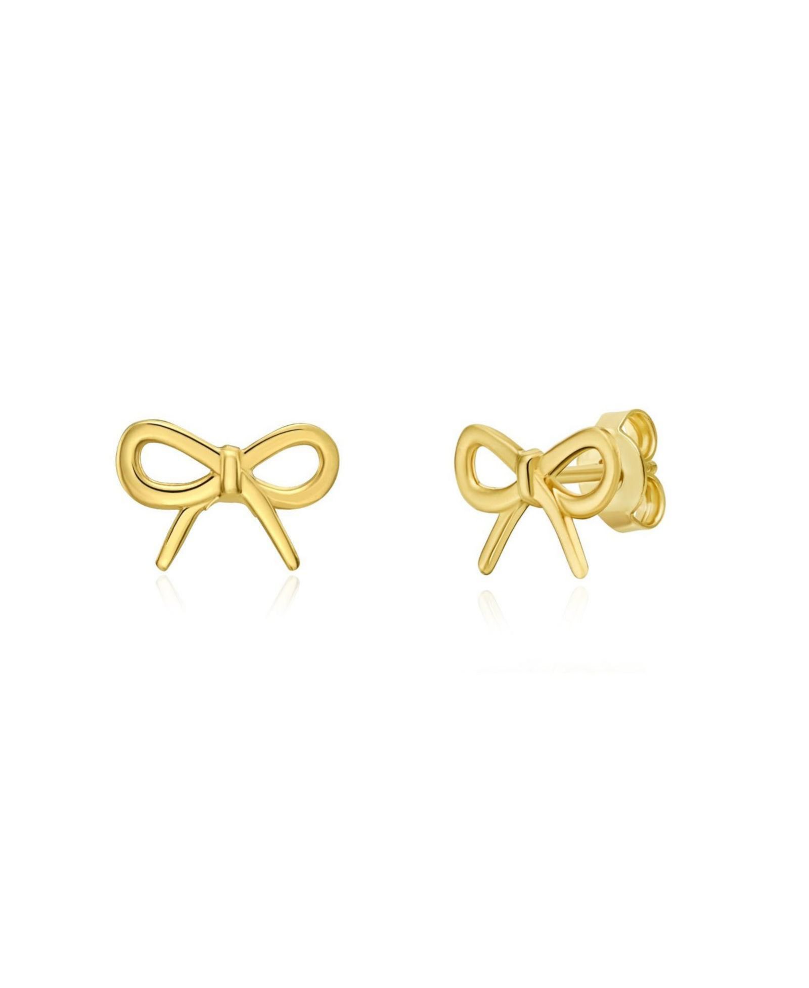 The Lovery Bow Stud Earrings