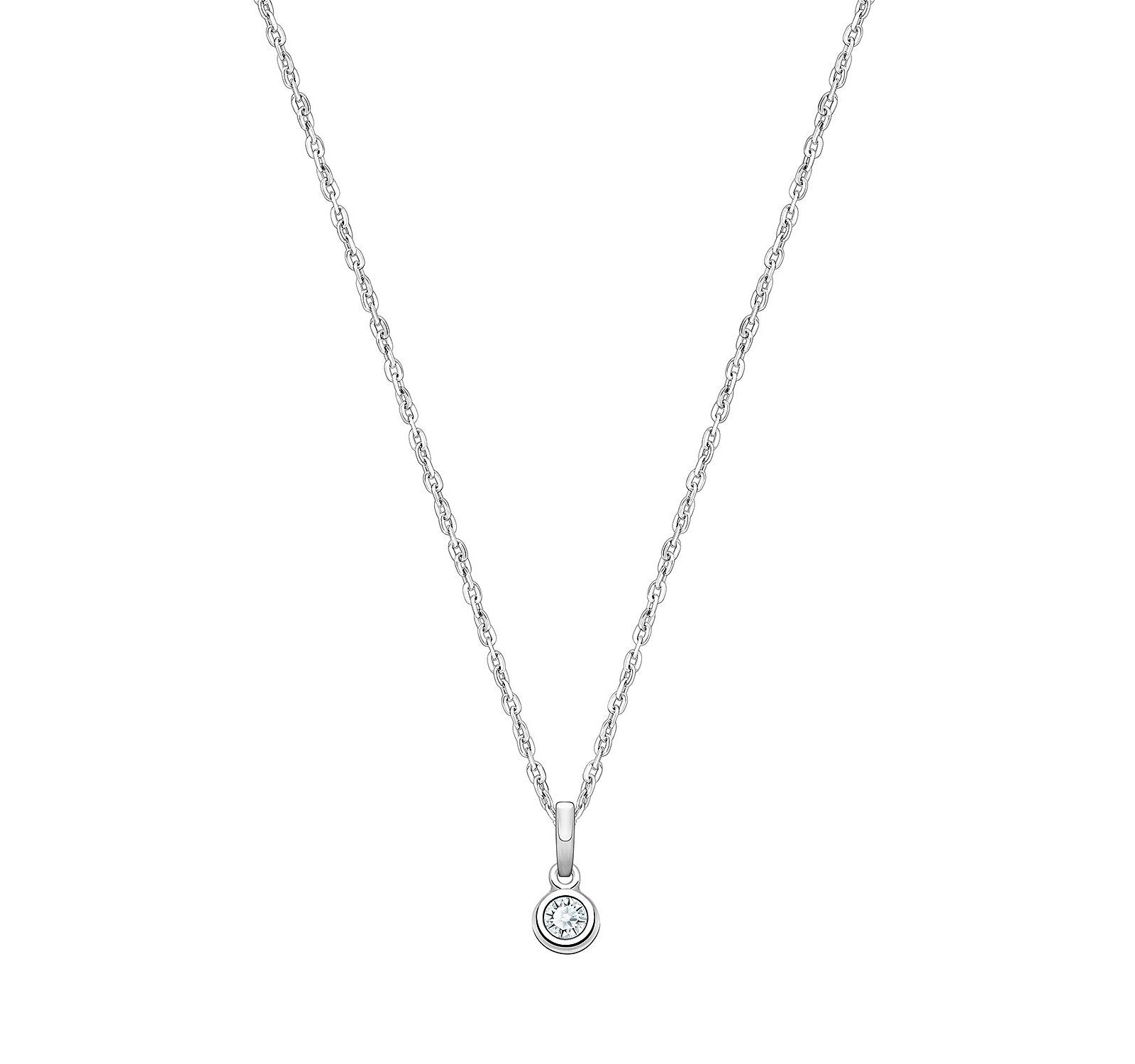 Ожерелье Tiny Blessings Sterling Silver tB Birthstone