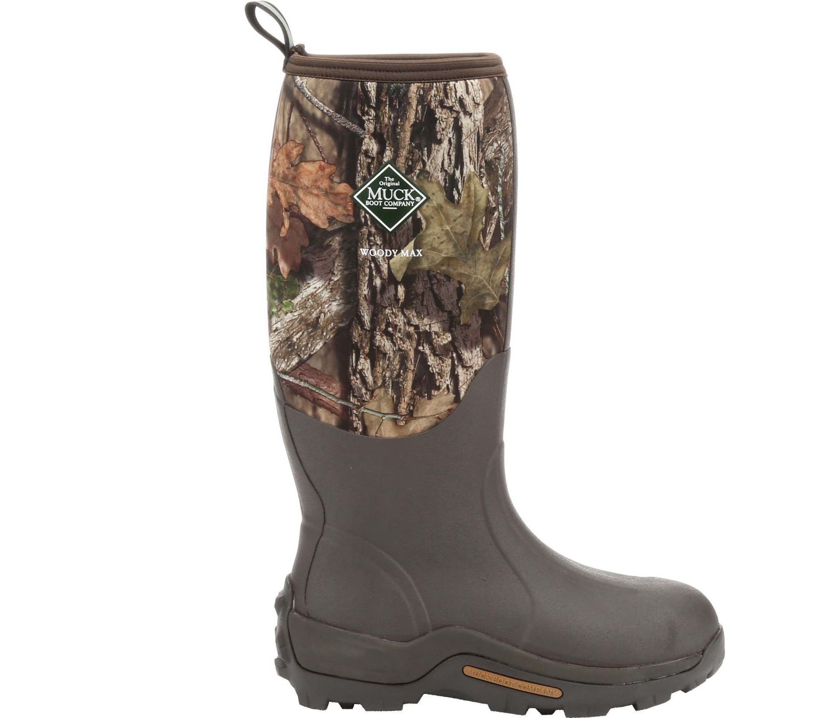 MUCK Men's Mossy Oak Break Up Country Woody Max Boot