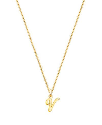 14k gold - v