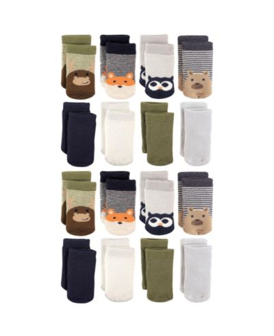 Комплект носков Luvable Friends Essential 16-Pack Terry