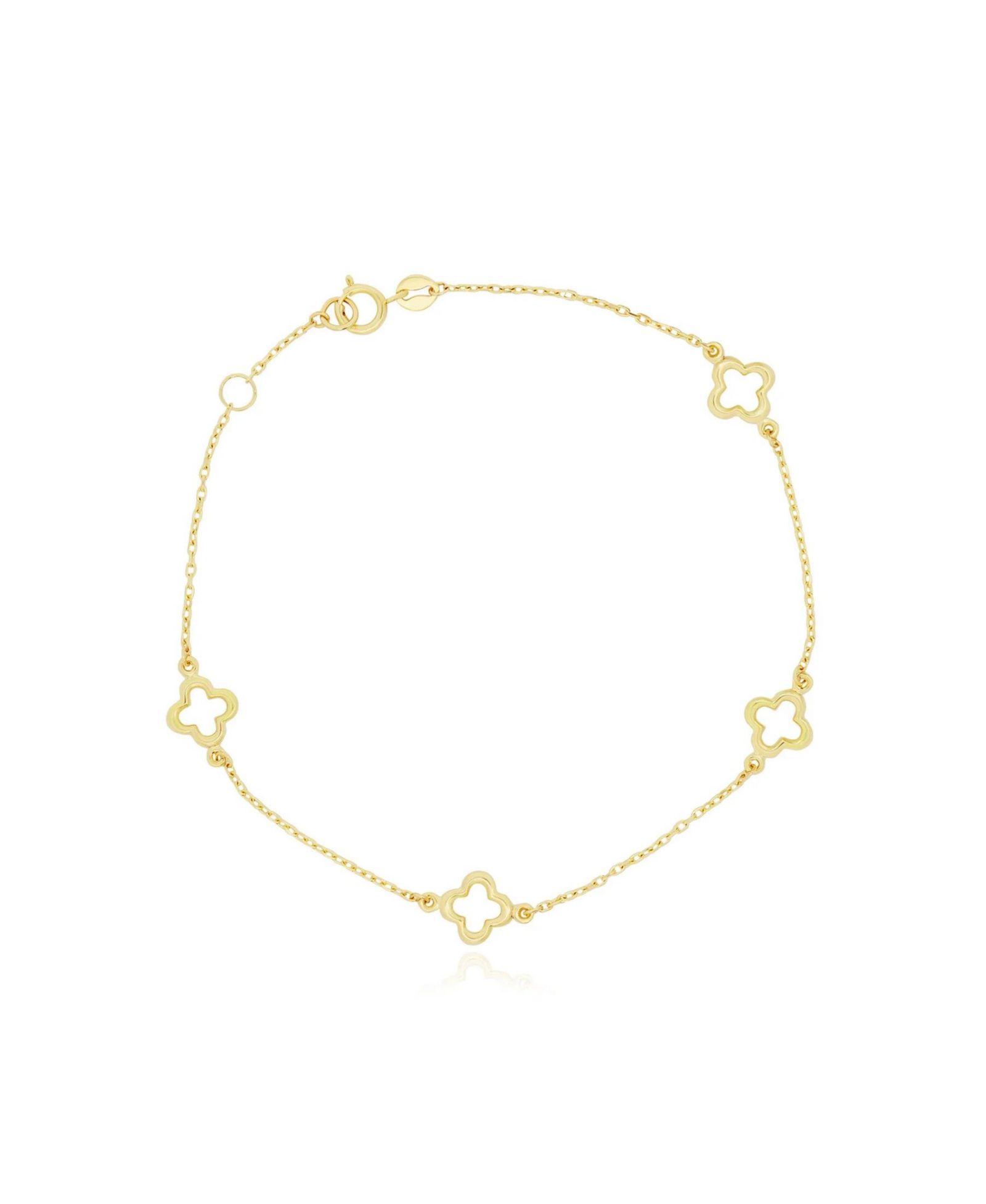 The Lovery Mini Open Clover Bracelet