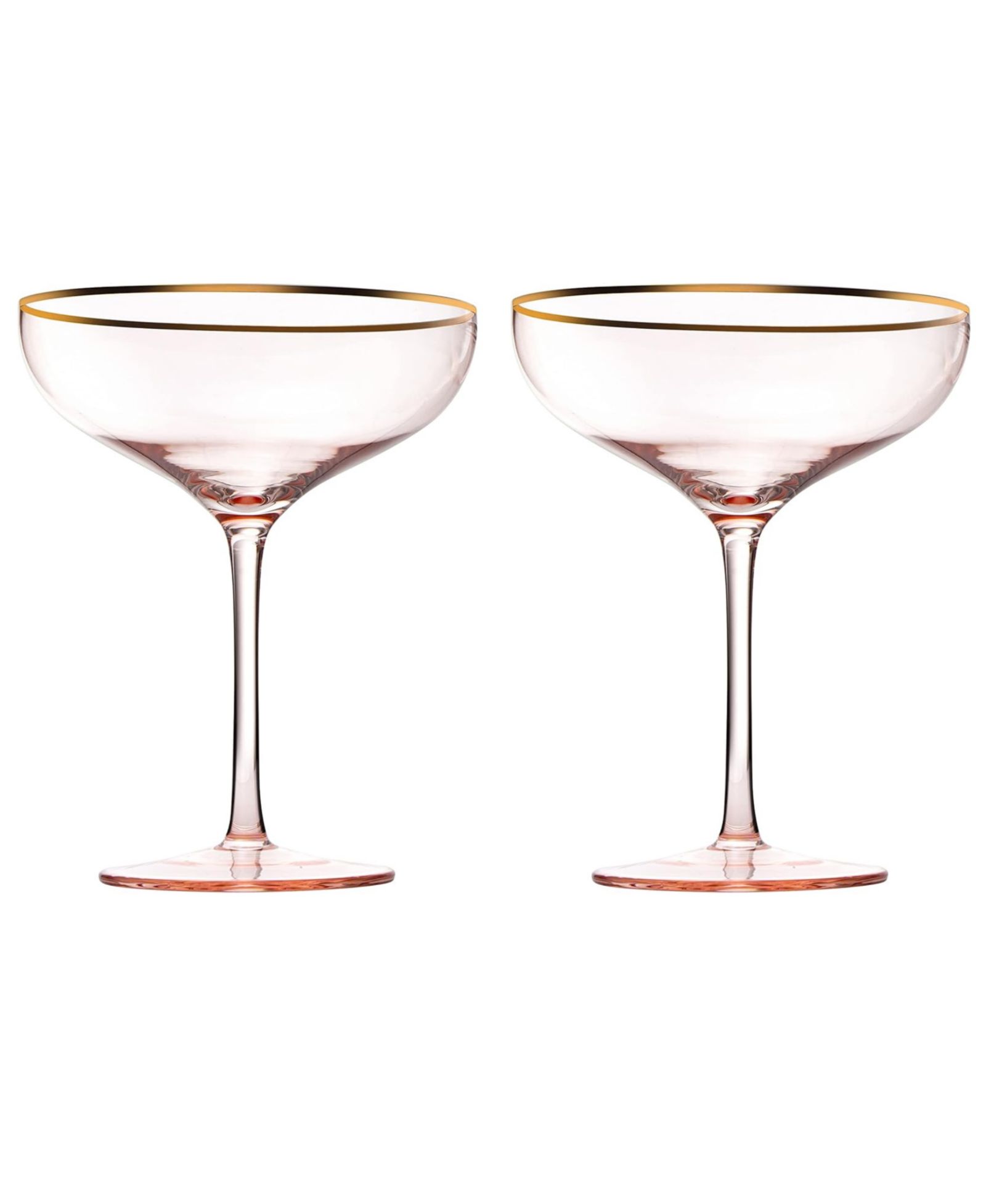 The Wine Savant бокалы Coupe, набор из 2 шт