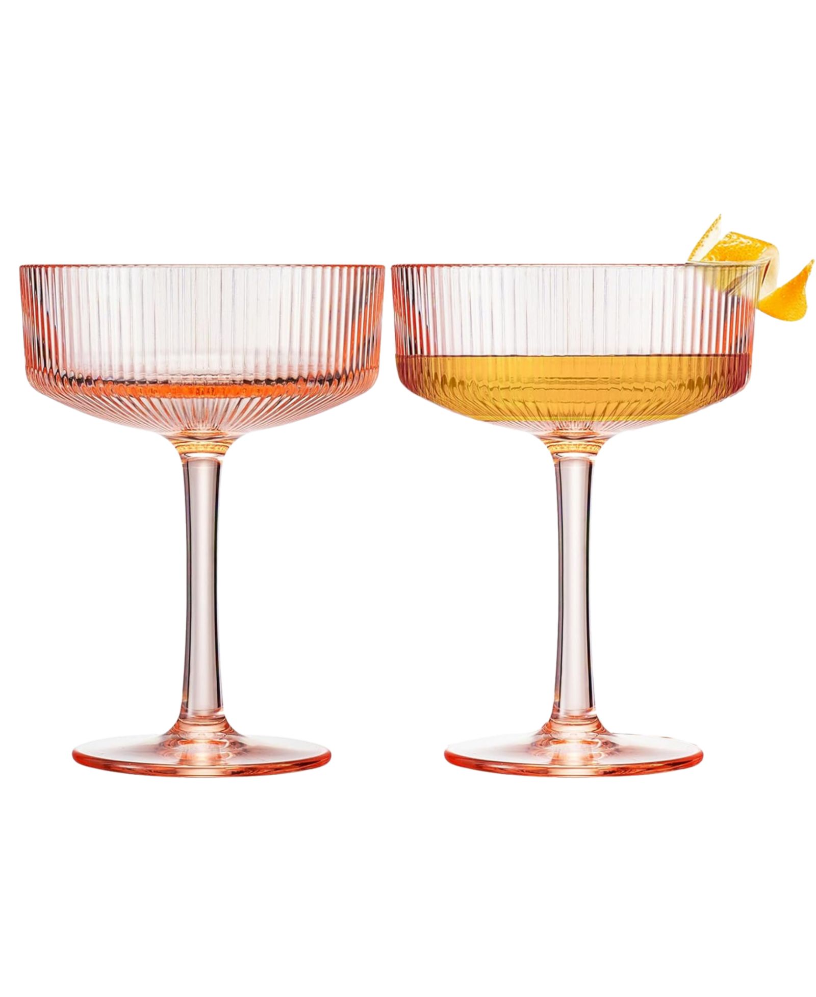Набор бокалов The Wine Savant Khen Art Deco Shatterproof Coupe, 2 шт.