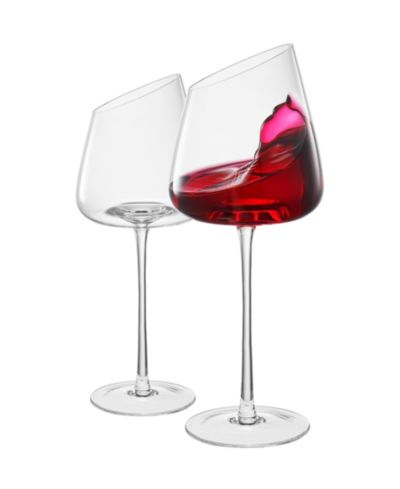 Набор из 2 бокалов для вина The Wine Savant Khen с наклонной ножкой