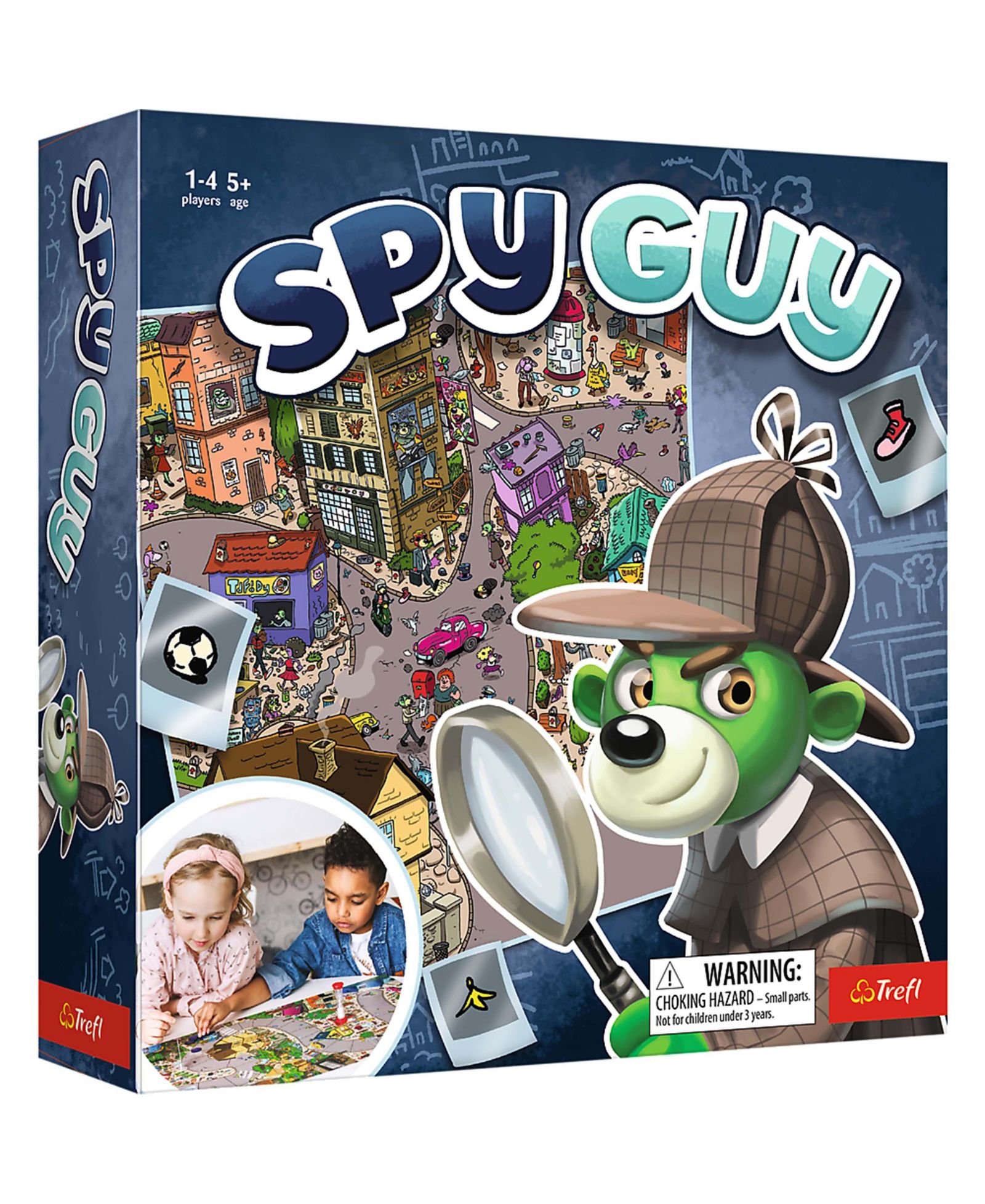 Trefl Spy Guy кооперативная загадочная настольная игра, от 5 лет