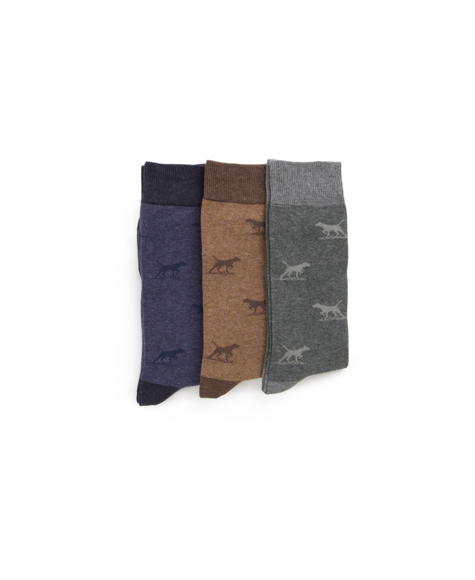 Rodd & Gunn Men's Dogs-A-Plenty Three Pack Socks