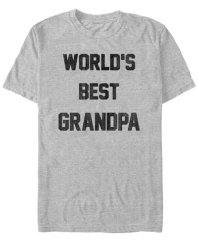 Мужская футболка Fifth Sun с принтом World's Best Grandpa, короткий рукав