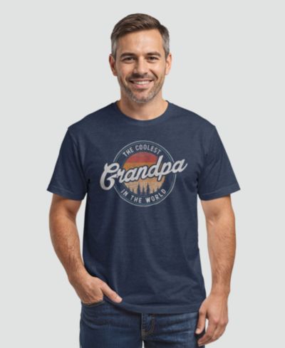 Fifth Sun Men's Coolest Grandpa Short-Sleeve T-Shirt