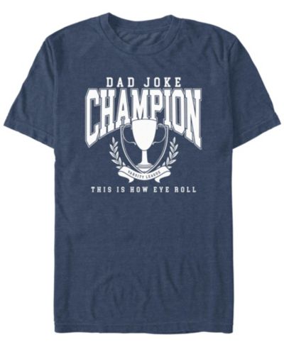 Fifth Sun Men's Dad Joke Champion Short Sleeve T-Shirt