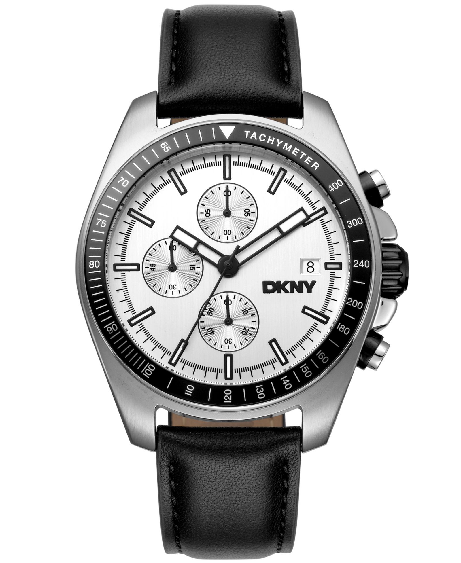 DKNY Мужские часы Central Park Chronograph со стальным браслетом, 42mm