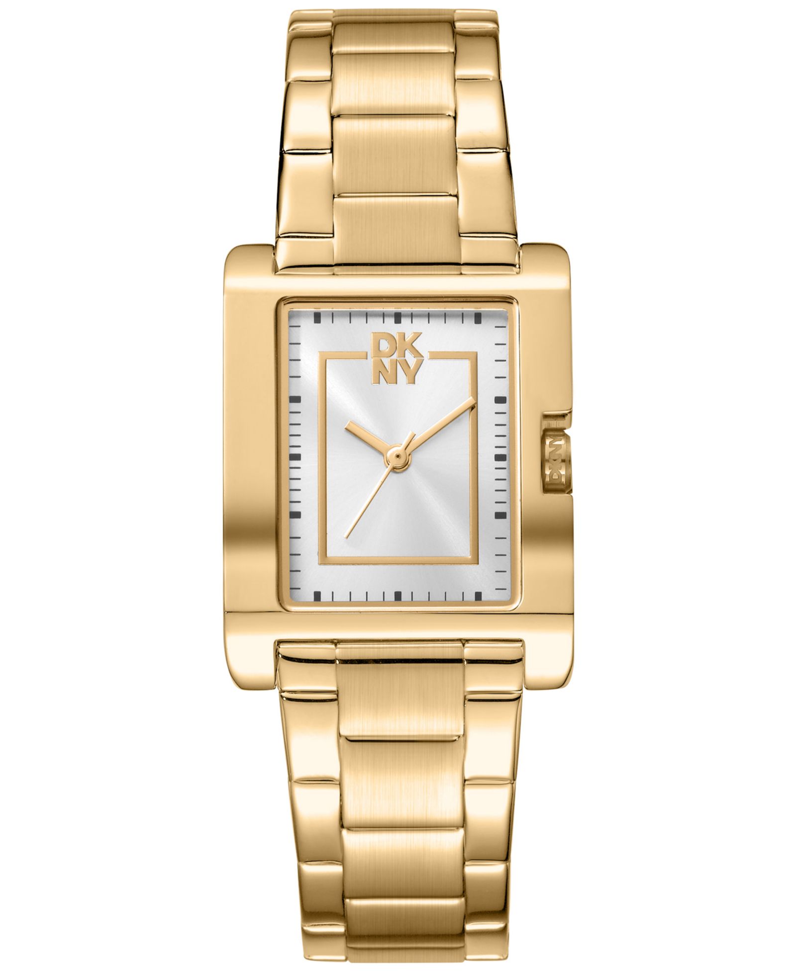 DKNY Женские часы Westside Midi Gold-Tone Stainless Steel, 34mm