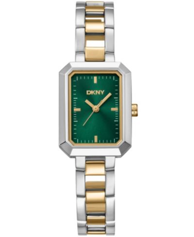 DKNY Женские часы Uptown Two-Tone Stainless Steel Bracelet, 36mm