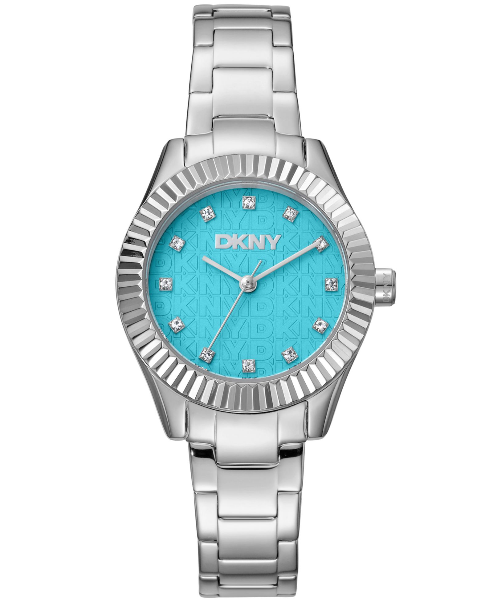 Женские наручные часы DKNY Women's Chambers Glitz Stainless Steel, 30mm