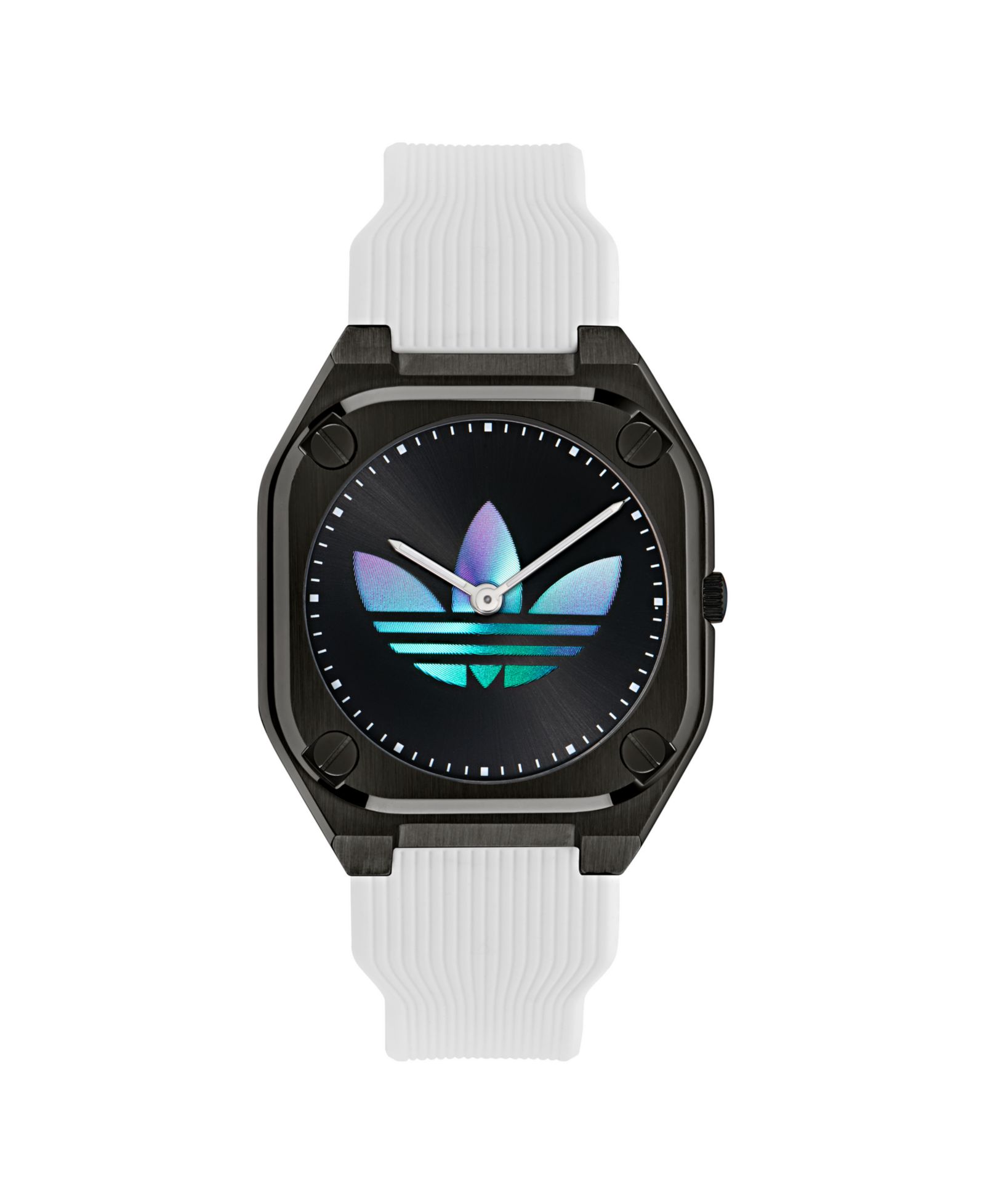 Часы adidas Unisex Analog White Silicone, 39mm