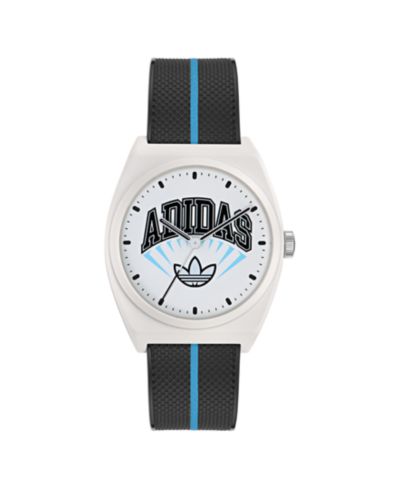 adidas Unisex Analog Black Resin Watch, 38mm
