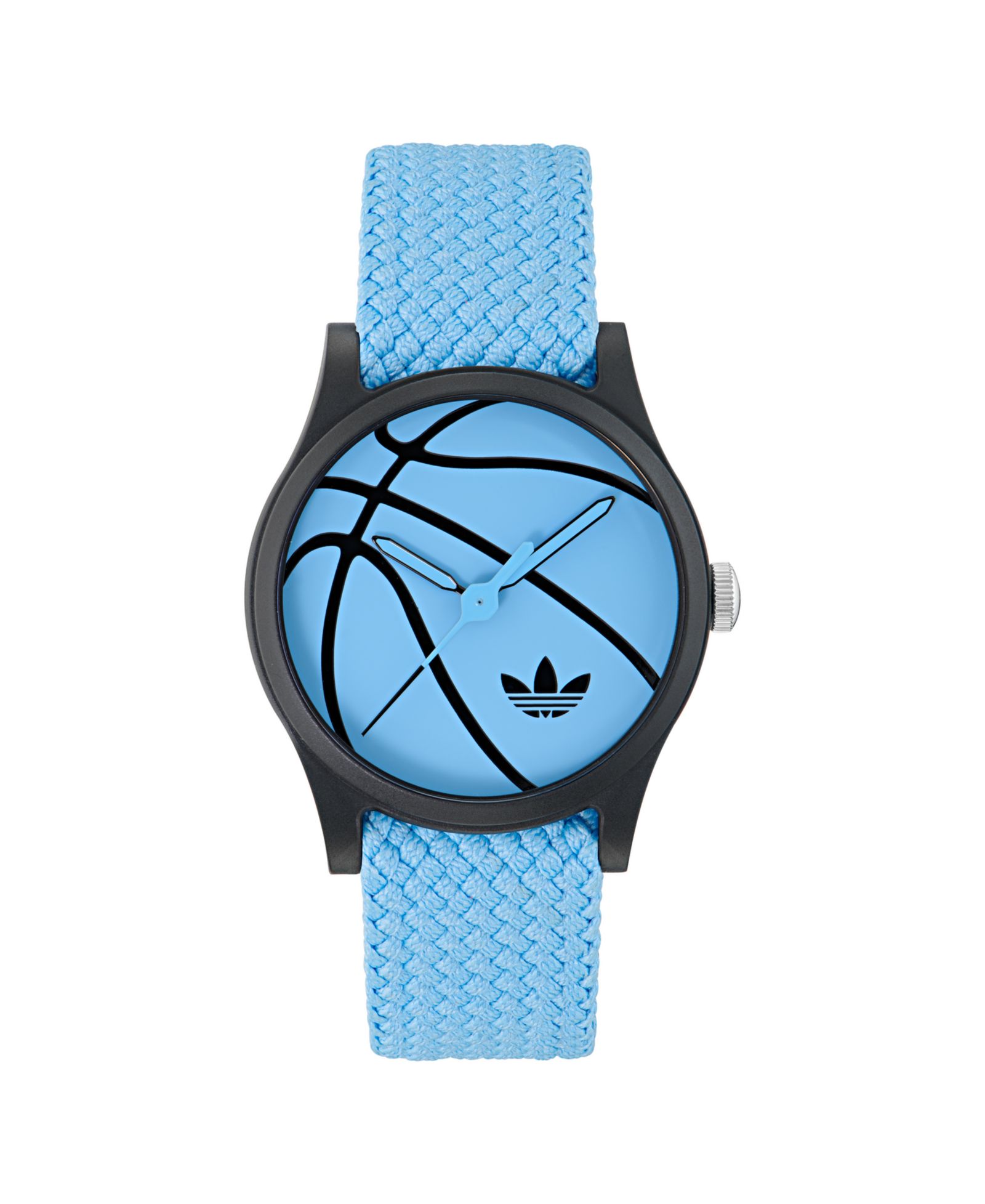 adidas Unisex аналоговые нейлоновые часы Blue, 39mm