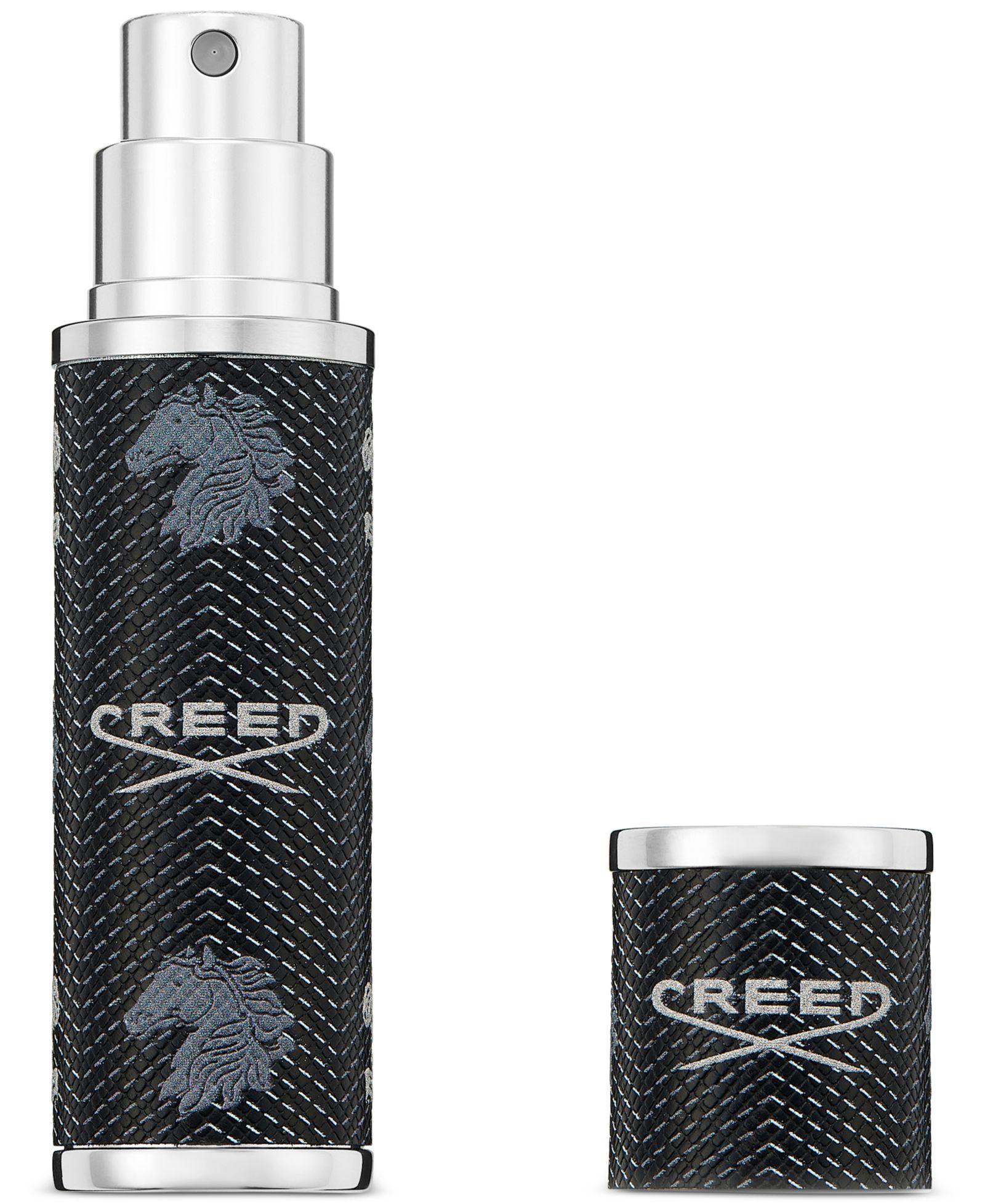 CREED Leather Refillable Travel Spray - Black, 0.16 oz.