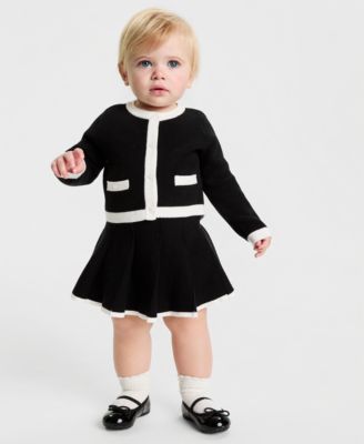 Детский комплект из свитера и юбки First Impressions Baby Girls Lady
