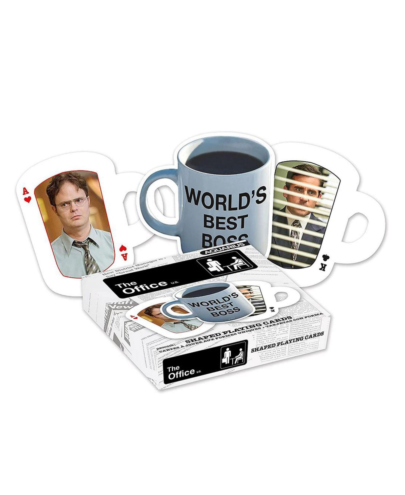 The Office Coffee Mug Shaped Playing Cards игра NMR Distribution
