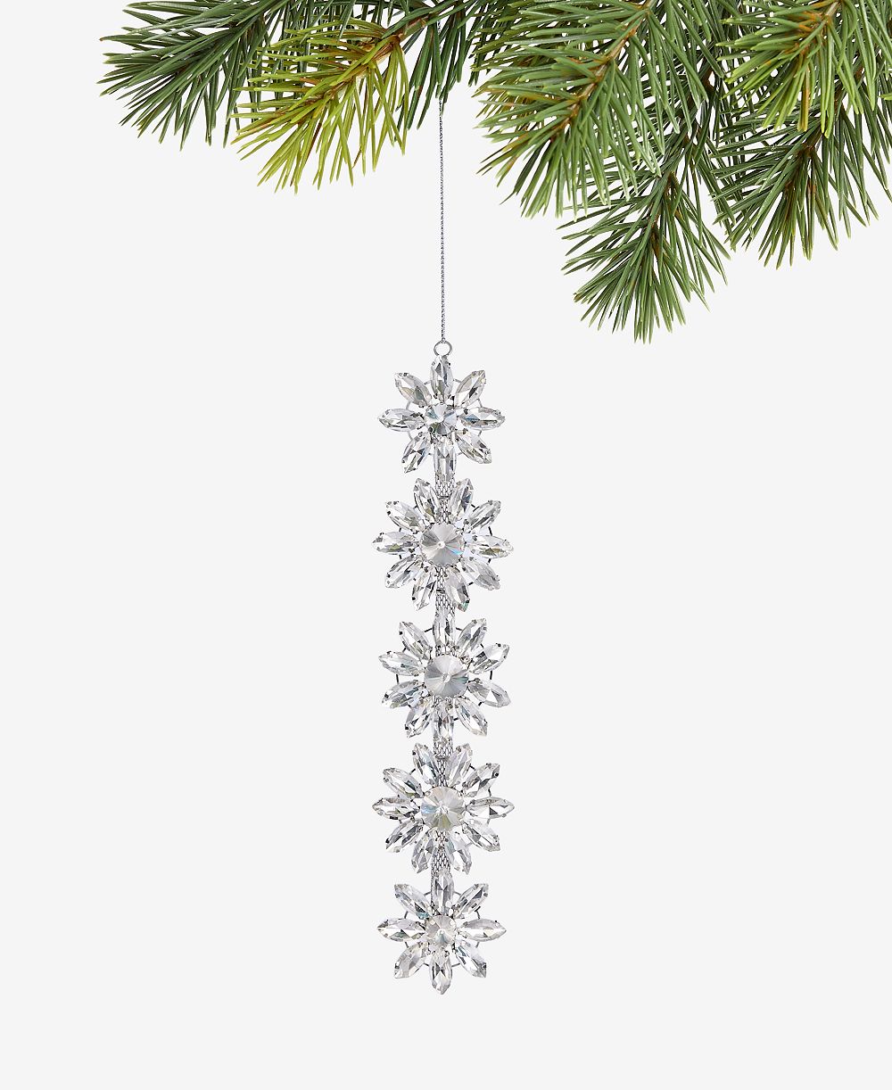 Украшение Holiday Lane Jeweled Classics Snowflake Cluster