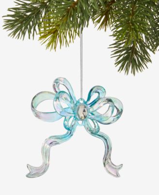 Синее украшение с бантом Holiday Lane Merry Magic Blue Bowknot Ornament