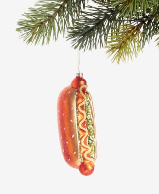 Holiday Lane Foodie & Spirits Hot Dog Ornament, Macy's Exclusive
