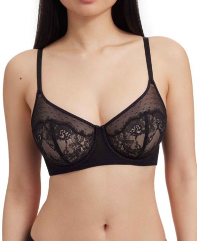 Skarlett Blue Женский Lace Amour Full Coverage Unlined Back Smoothing Bra