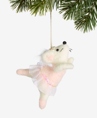 Holiday Lane украшение мышь из шерсти