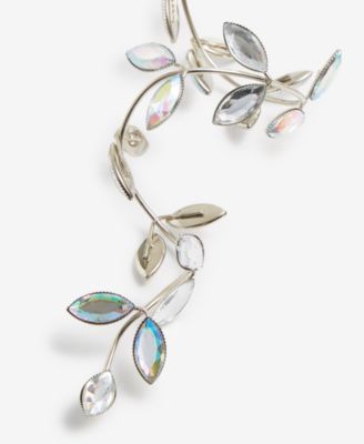 Украшение Holiday Lane Jeweled Classics Iron Leaves Drop с подвесом